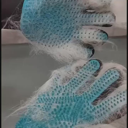2pcs Pet Grooming Gloves