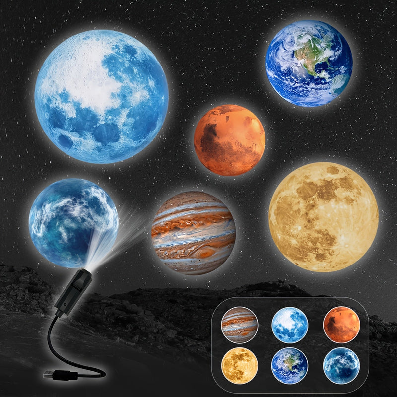 captivating planet and moon projection lights that bring the night sky indoors O3D