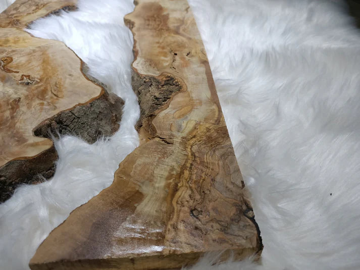 Olive Wood Slab for DIY Epoxy River Table 24"