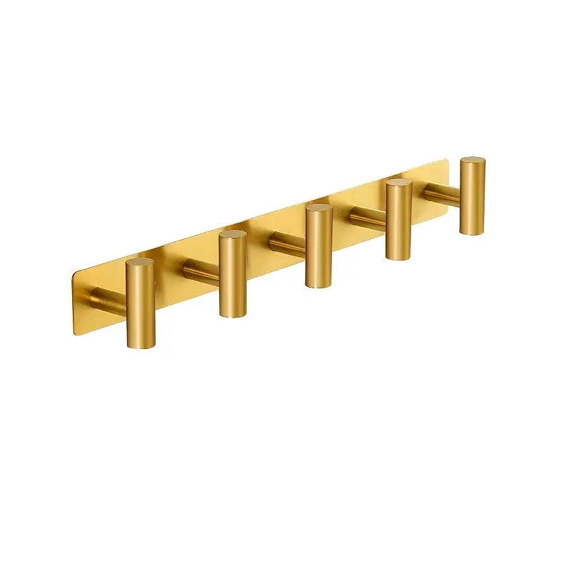 Wall-Mounted Coat Rack with T-Shaped Hooks