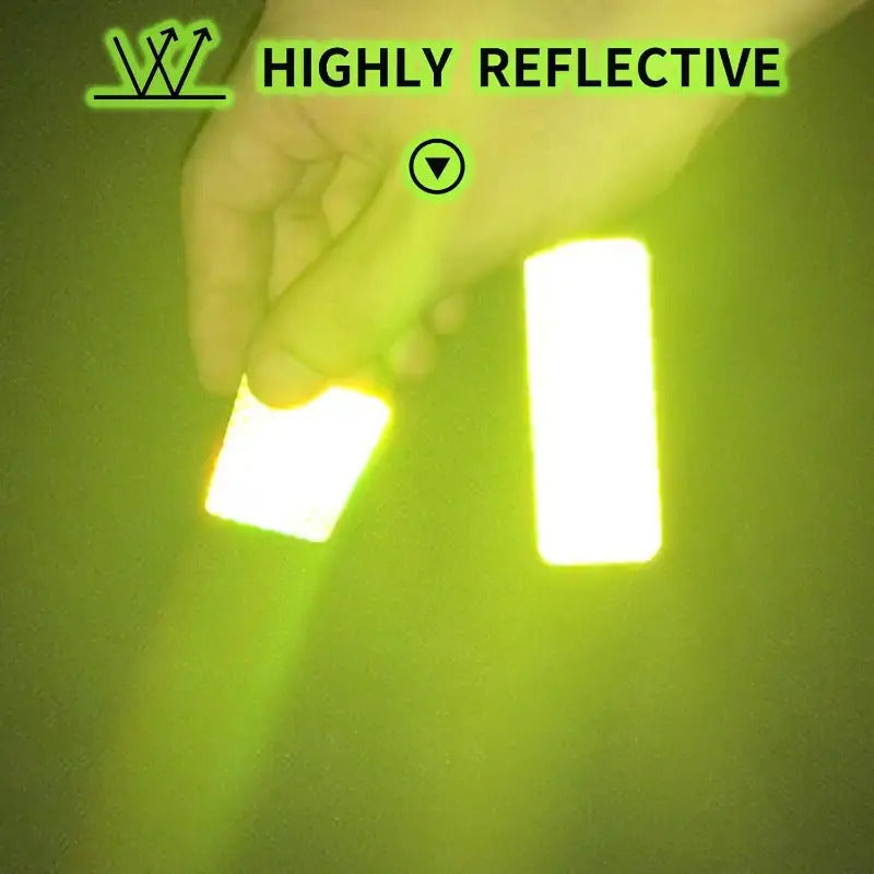 23 Sheets High Visibility Reflective Safety Stickers