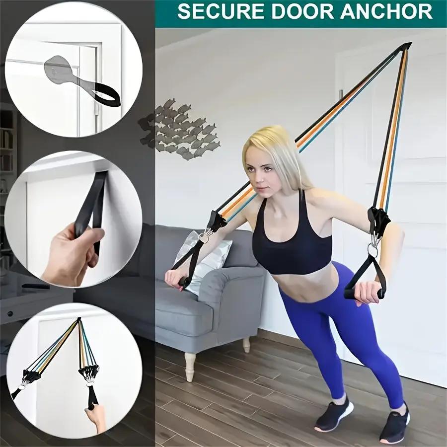 11 pcs Resistance Band Set Our3Designs