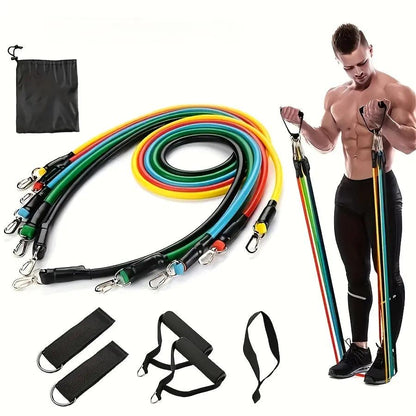 11 pcs Resistance Band Set Our3Designs