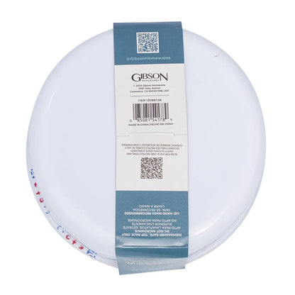 Gibson Home Anaya Melamine Nesting Food Container Set with Lids. This 8-piece round food storage set
