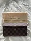Louis Vuitton Sarah Wallet Damier Ebene N61734 AK
