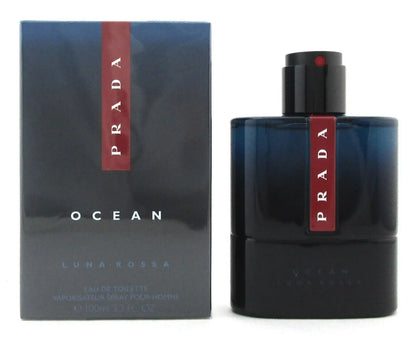 Prada Luna Rossa Ocean Eau de Toilette Spray for Men 100ml / 3.3 oz / 3.4 oz AK