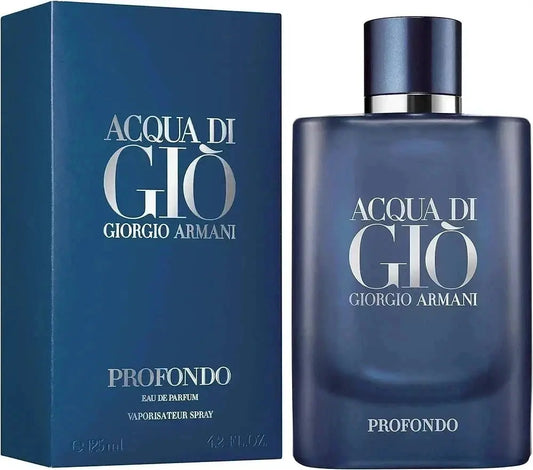 Acqua Di Gio Profondo Giorgio Armani EDP 4.2oz-125mL Free Shipping AK