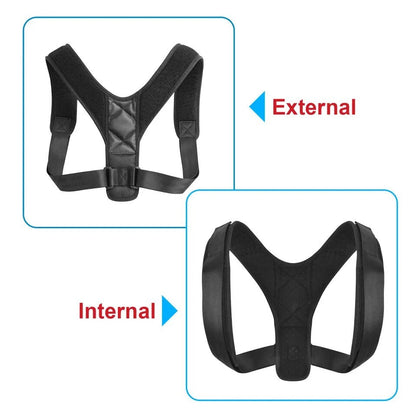 Adjustable Posture Corrector Back Shoulder Support Correct Brace Belt Men Women