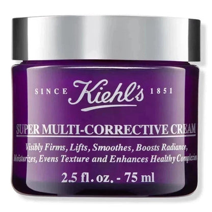 Kiehl's Super Multi-Corrective Anti-Aging Cream for Face and Neck 2.5oz/75ml New Our3Designs