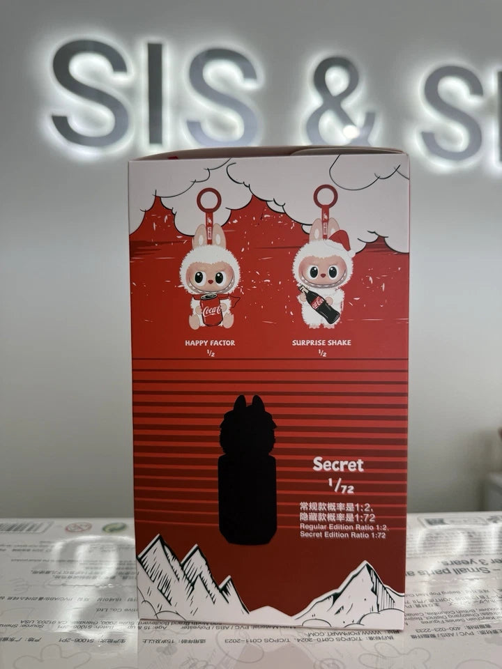 USA Authentic POP MART THE MONSTERS LABUBU COCA-COLA Plush pendant SEALED