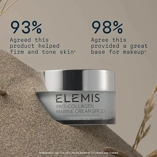 Elemis Pro-Collagen Marine Cream SPF 30 1.6 oz 50 ml exp 2027 Genuine NEW Our3Designs