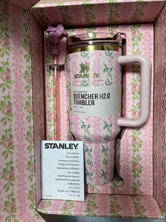 Stanley X Love Shack Fancy 40Oz Tumbler – Blooming Heirloom (Limited Edition) Our3Designs
