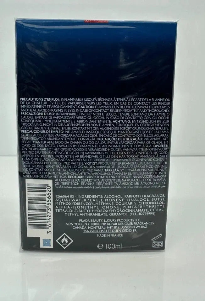 Prada Luna Rossa Ocean Eau de Toilette Spray for Men 100ml / 3.3 oz / 3.4 oz AK