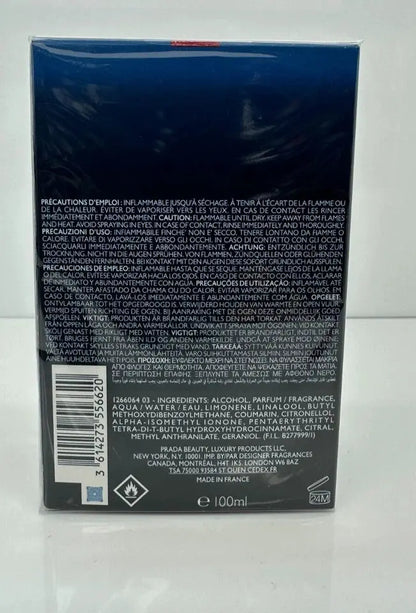 Prada Luna Rossa Ocean Eau de Toilette Spray for Men 100ml / 3.3 oz / 3.4 oz AK
