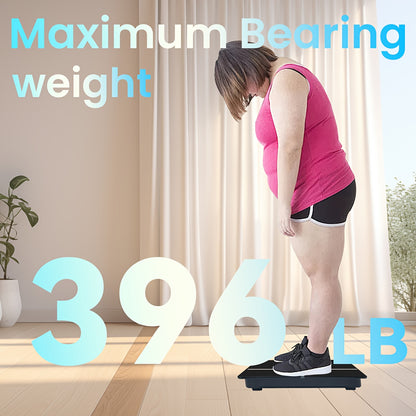 Large Capacity Digital Bathroom Scale with Tempered Glass Platform