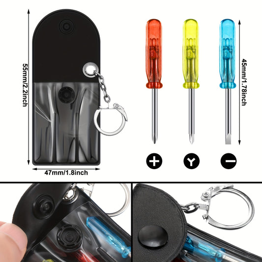 Mini Screwdriver Keychain Set