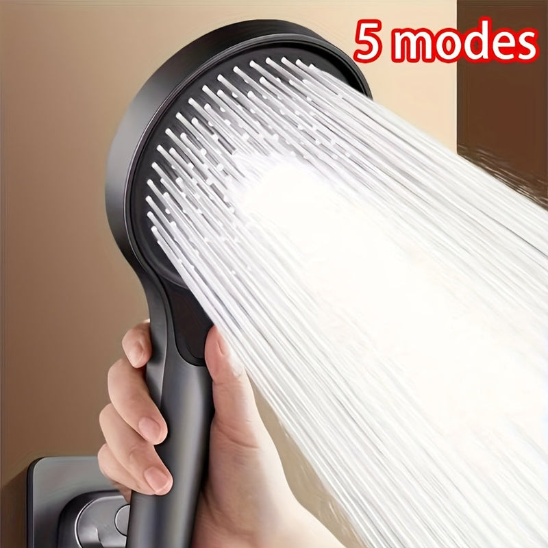 High-Pressure Handheld Shower Head with 5 Modes O3D