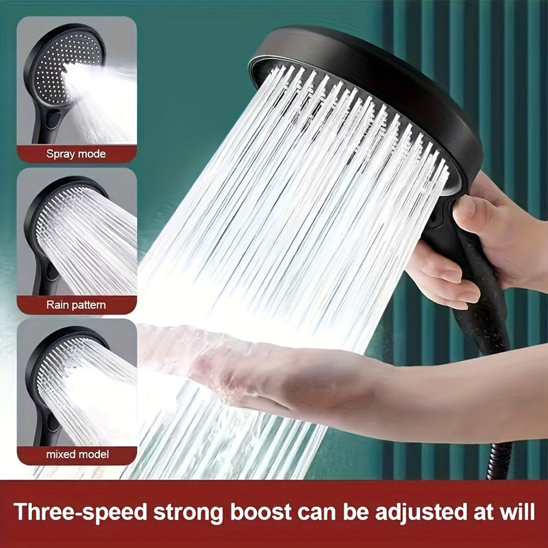 High-Pressure Handheld Shower Head with 5 Modes O3D
