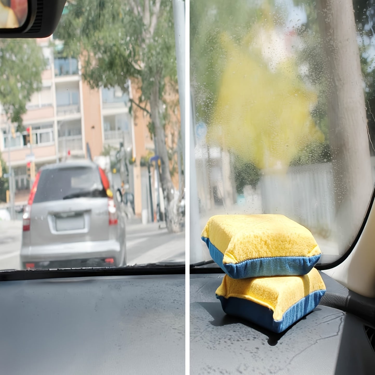 New Super Absorbent Sponges- Streak-Free Cleaning