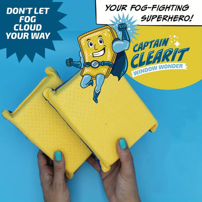 New Super Absorbent Sponges- Streak-Free Cleaning