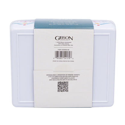 Gibson Home Anaya 8-Piece Rectangular Melamine Food Container Set
