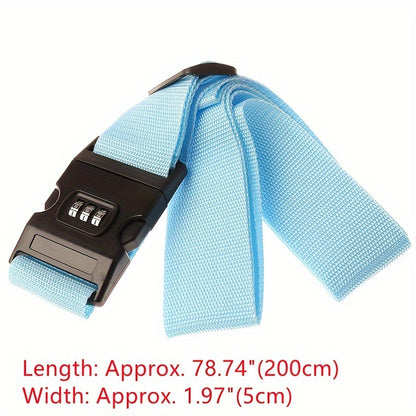 Adjustable Anti-theft Luggage Strap for Travel