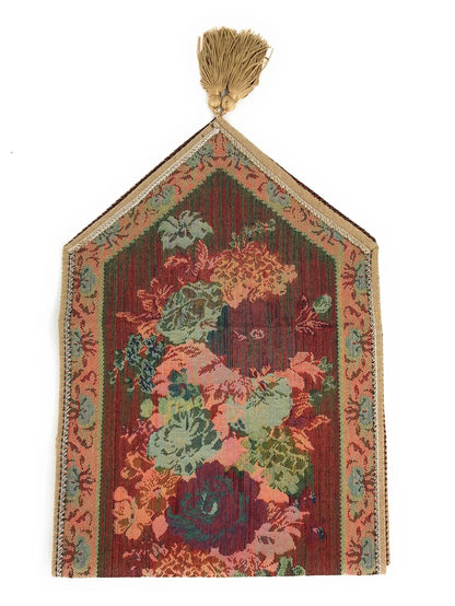 DaDa Bedding Breath of Spring Colorful Floral Beige Brown Tapestry Dining Table Runner (3089) DaDalogy Bedding Collection