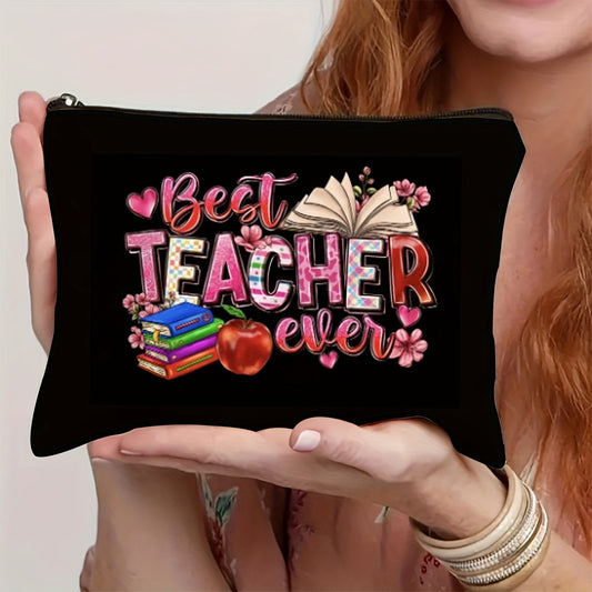 Teacher-Themed Travel Cosmetic Bag O3D