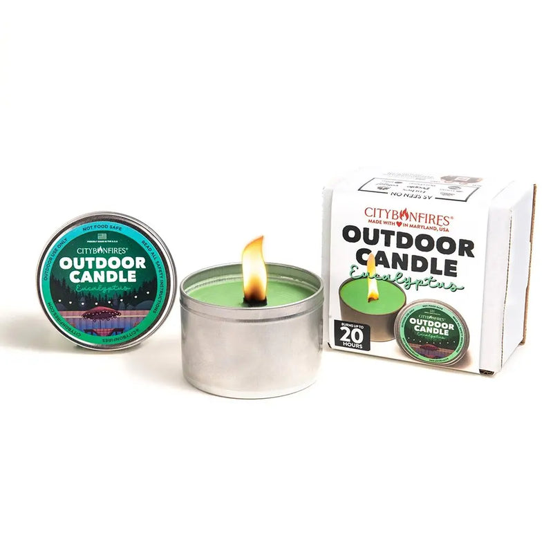The Outdoor Candle - Eucalyptus City Bonfires