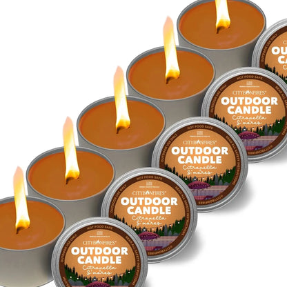 The Outdoor Citronella Candle - S'mores Scent City Bonfires