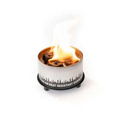 Trivet/Candle Holder City Bonfires