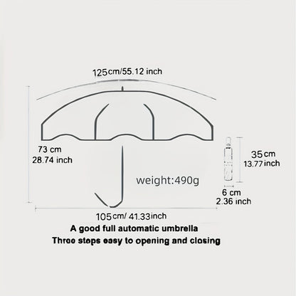 Fully Automatic 24-Bone Umbrella (1 Piece)