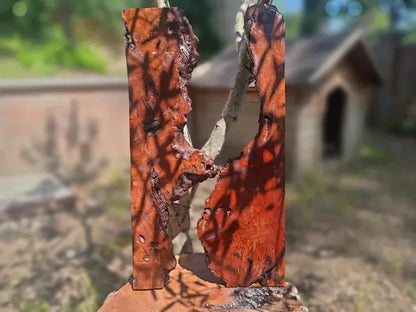 Brown Olive Wood Slab for DIY Epoxy River Table 20" - Our3Designs