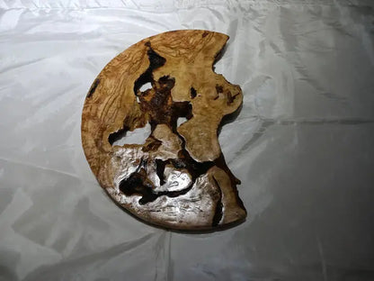Round Olive Root Slab for DIY Epoxy Projects - Our3Designs