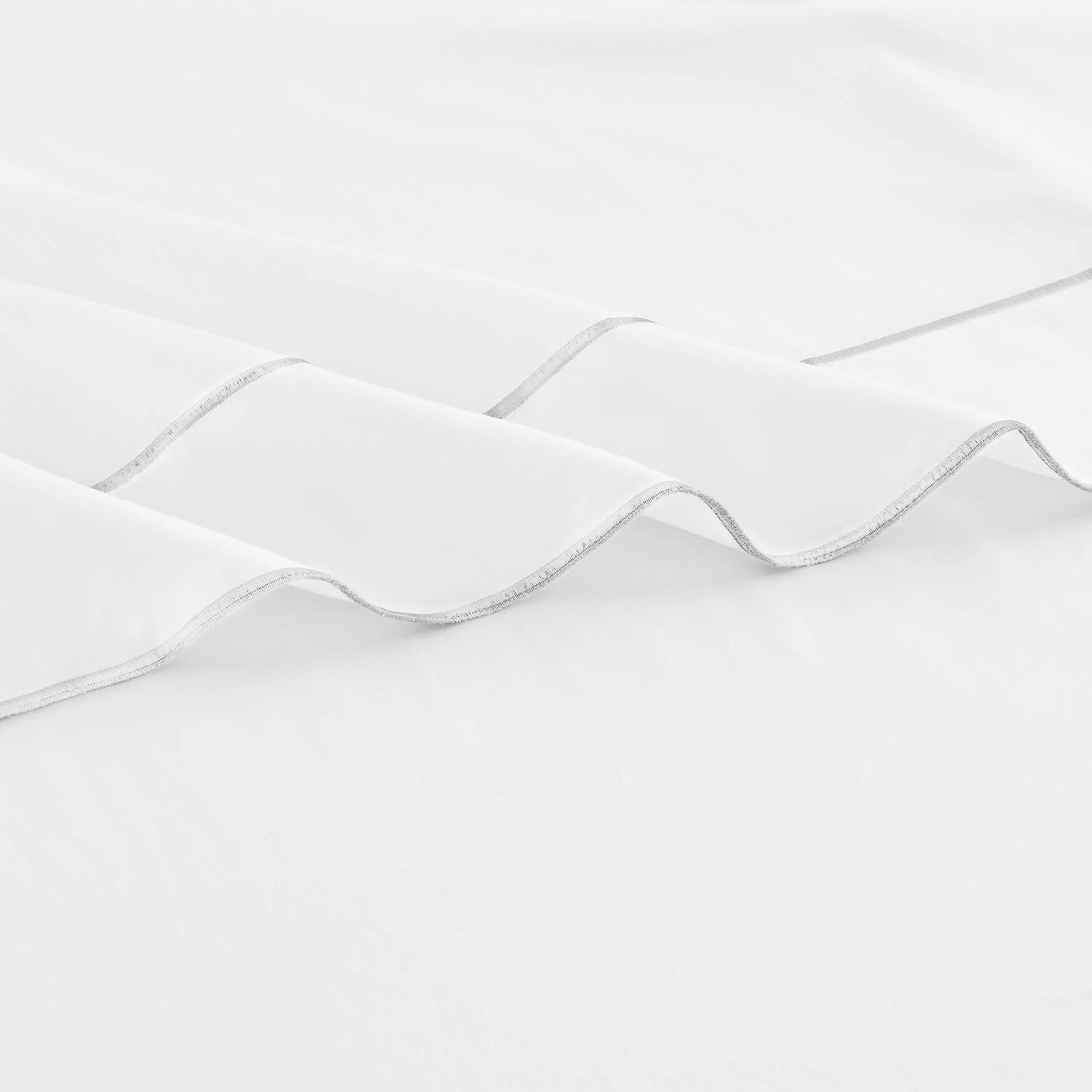 600 Thread Count Framed Sateen Embroidered Cotton Sheet Set Mélange Home