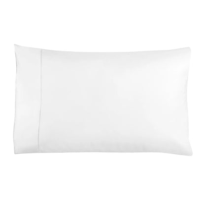 600 Thread Count Framed Sateen Embroidered Cotton Pillowcase Pair Mélange Home