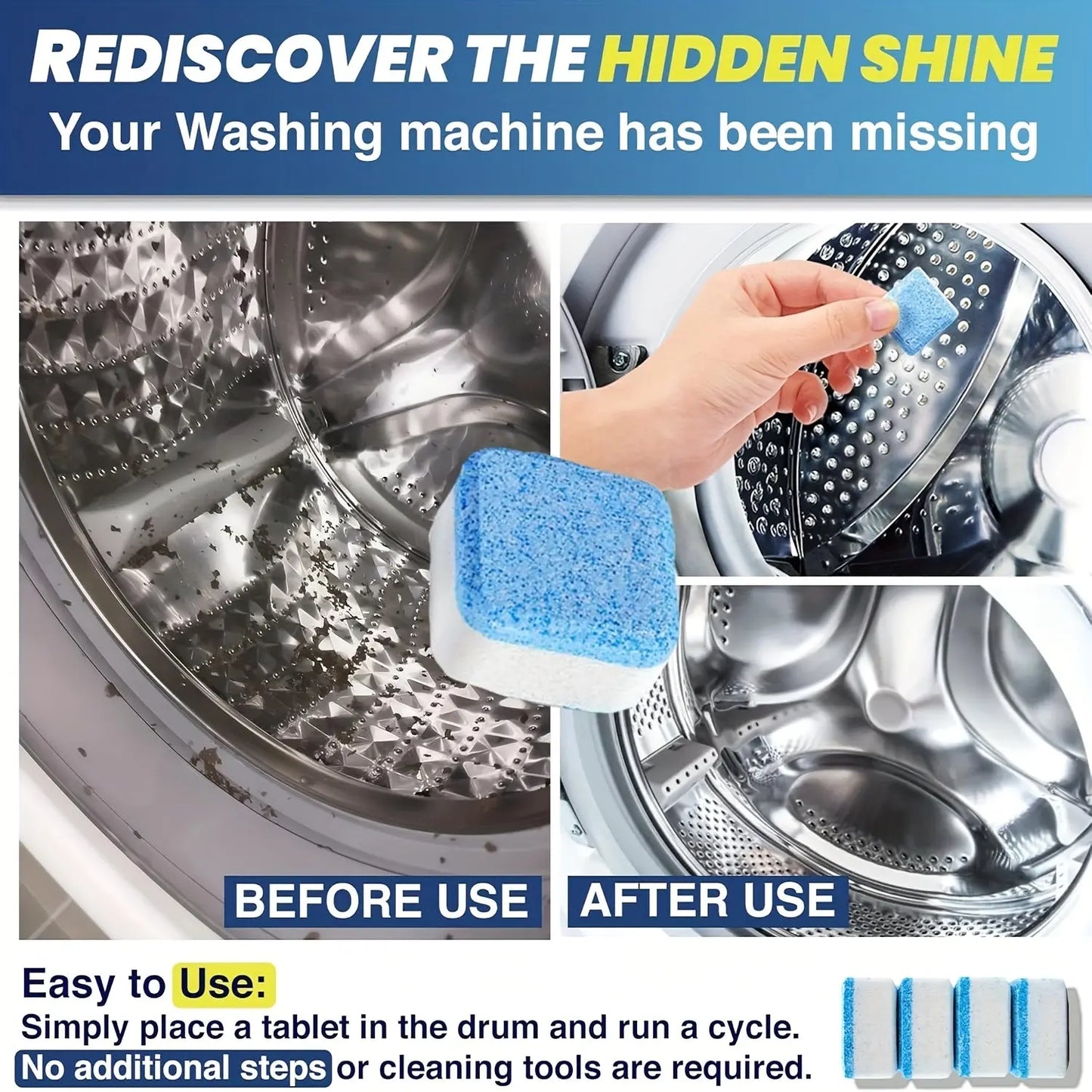 Washing Machine Cleaning Tablets