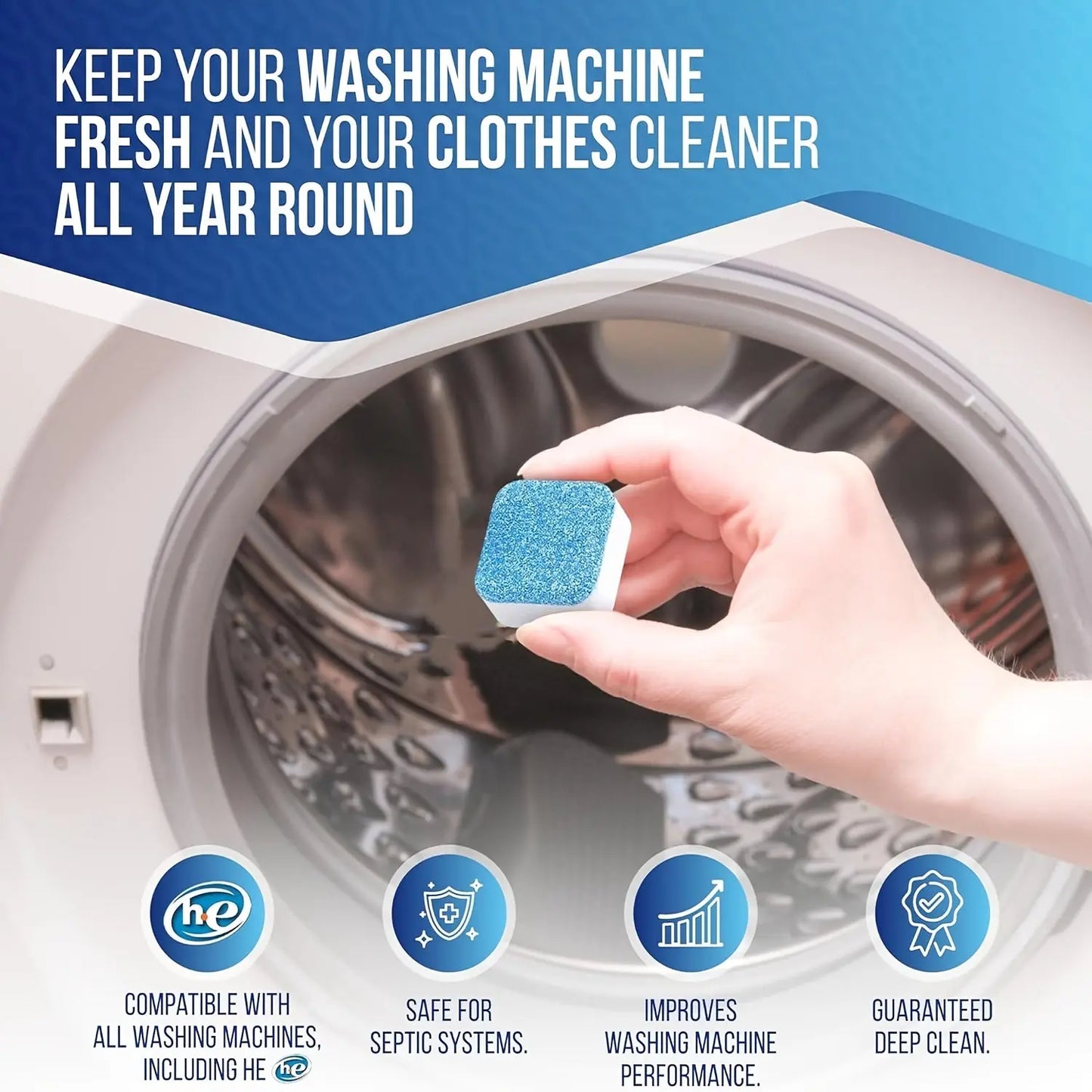 Washing Machine Cleaning Tablets