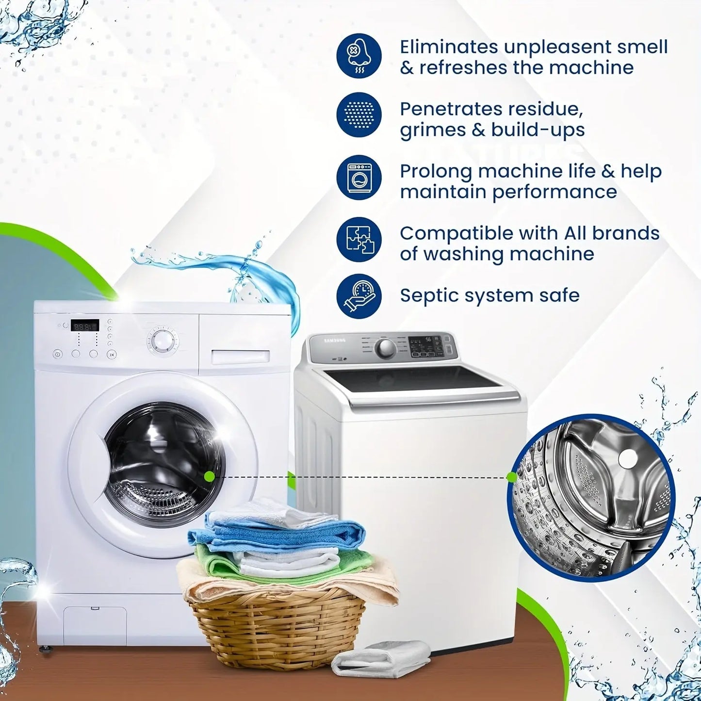 Washing Machine Cleaning Tablets