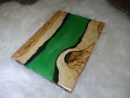 Live Edge Olive Wood Slab Set – Ready for DIY, Epoxy, or Charcuterie Boards - Our3Designs