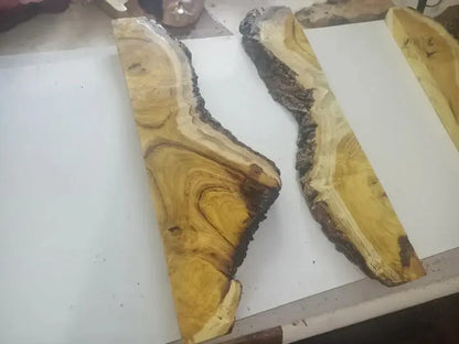 Live Edge Mulberry Wood Slabs for River Table 20" - Our3Designs